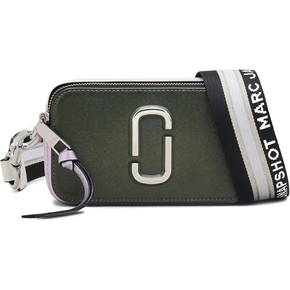 Marc Jacobs The Snapshot Leather Crossbody Bag - Ivy Multi - Picture 1 of 11
